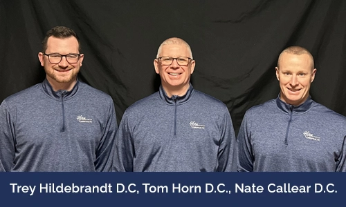 Chiropractor Athens PA Tom Horn and Nate Callear and Trey Hildebrandt With Names